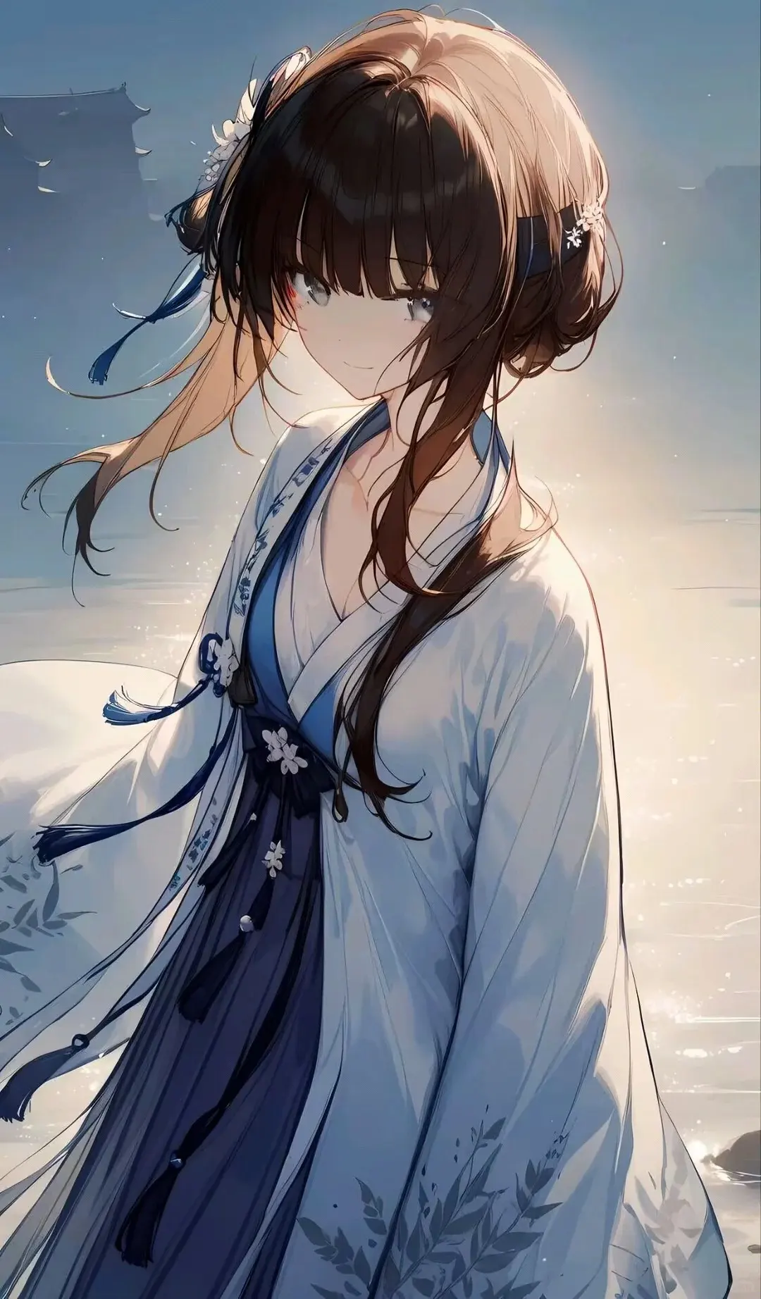 Mobile background image of the blog