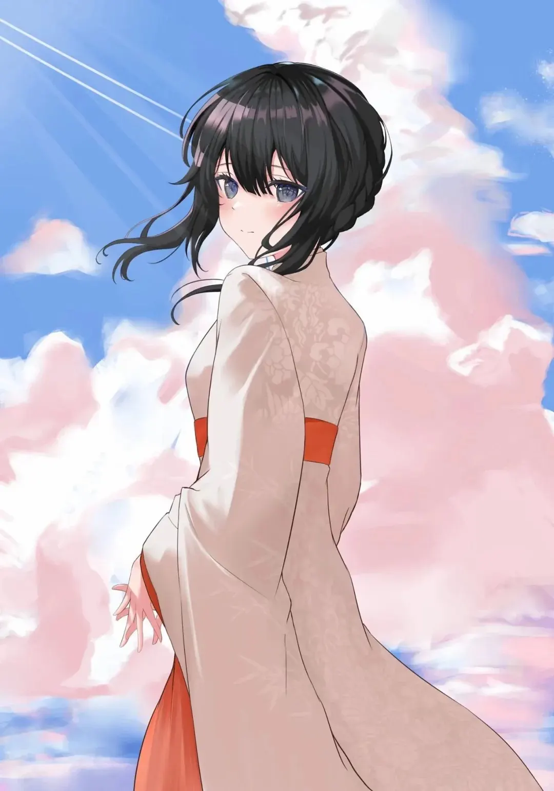 Mobile background image of the blog